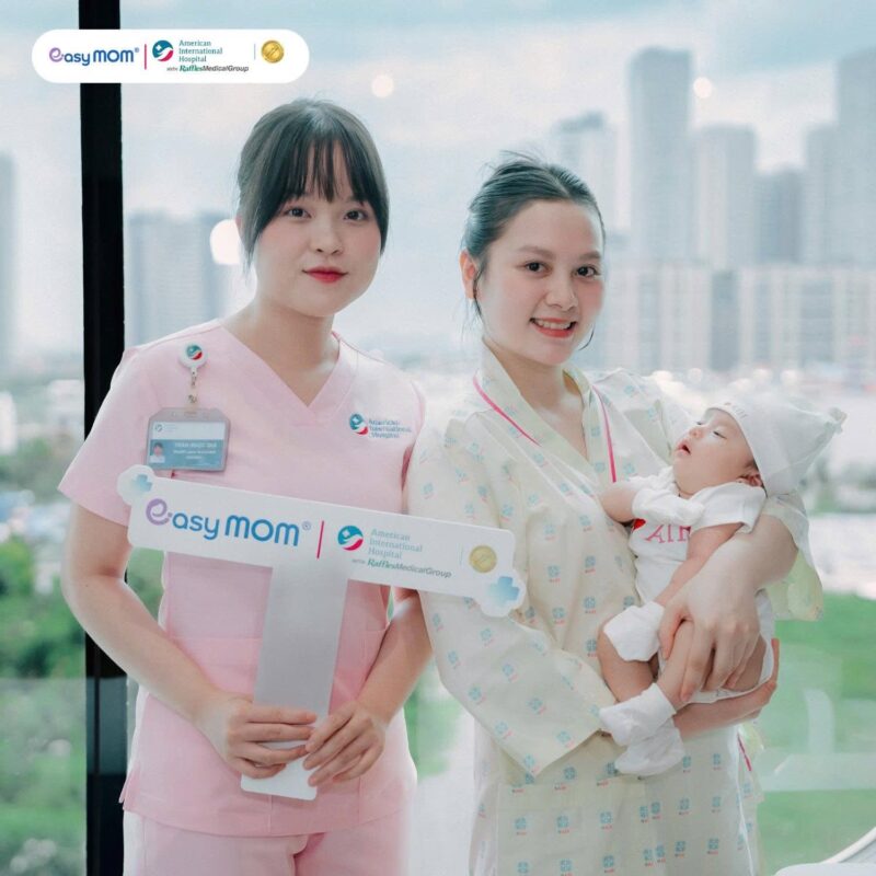 Easy Mom vinh dự đồng hành cùng Bệnh viện Quốc tế Mỹ (AIH), chung tay kiến tạo hệ sinh thái chăm sóc mẹ và bé toàn diện, hiện đại và giàu yêu thương.
