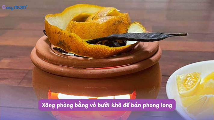 Tinh dầu bưởi, sả chanh hay tràm gió là lựa chọn an toàn để thay thế việc đốt phong long trong phòng kín