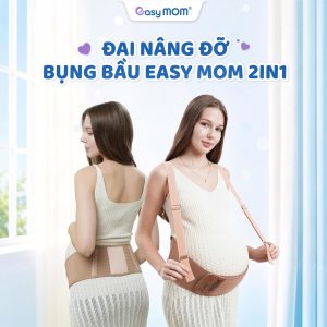 Đai nâng đỡ bụng bầu Easy MOM 2in1