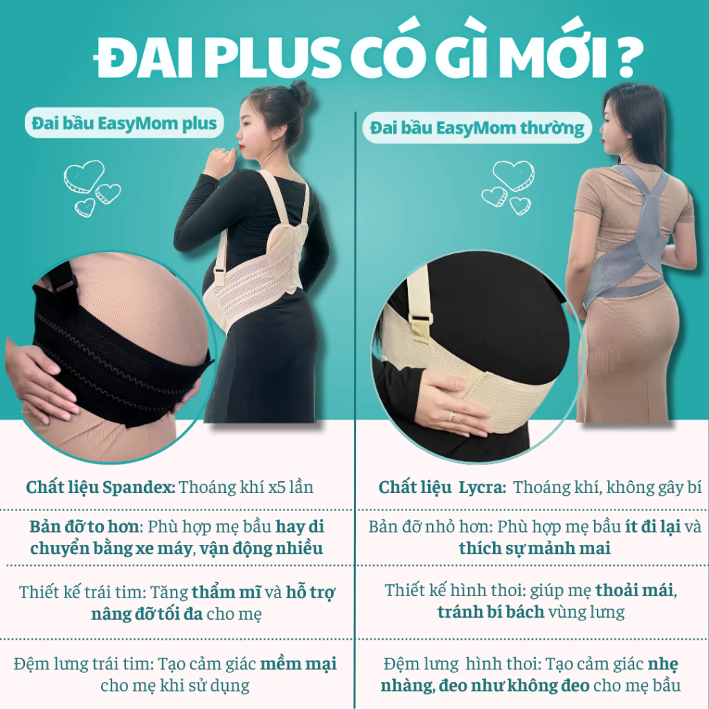 Đai nâng đỡ bụng bầu Easy MOM - Ảnh 7