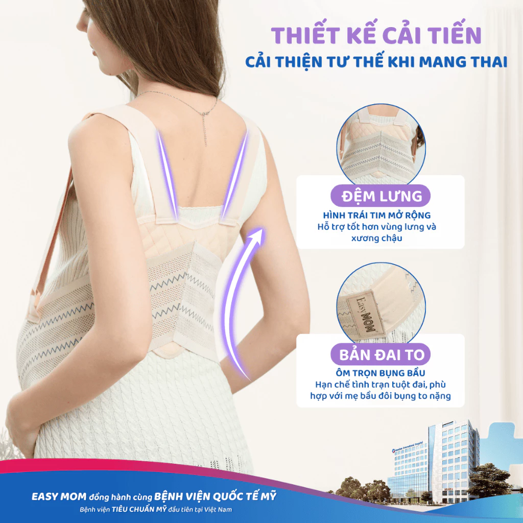 Đai nâng đỡ bụng bầu Easy MOM - Ảnh 4