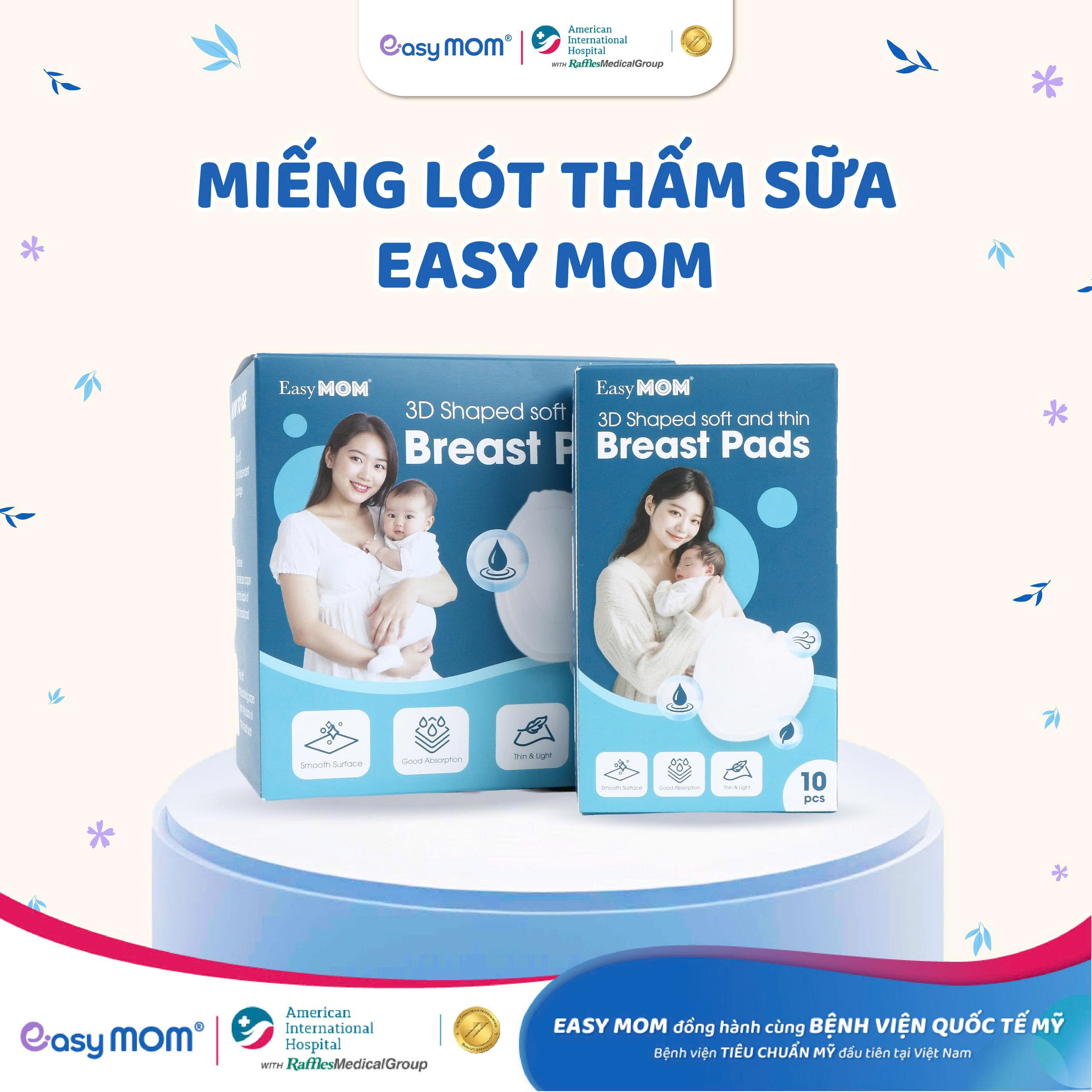 Miếng lót thấm sữa Easy MOM
