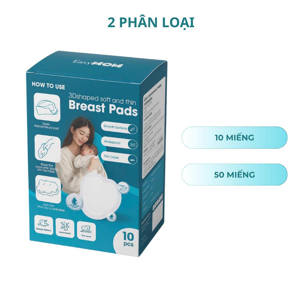 Miếng lót thấm sữa Easy MOM - Ảnh 3