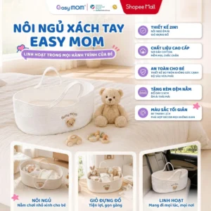 Nôi Ngủ Xách Tay 9IN1 Easy MOM